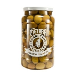 Aceituna verde sevillana entera Metaba 1 kg