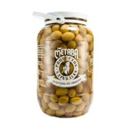 Aceituna verde sevillana entera Metaba 3 kg